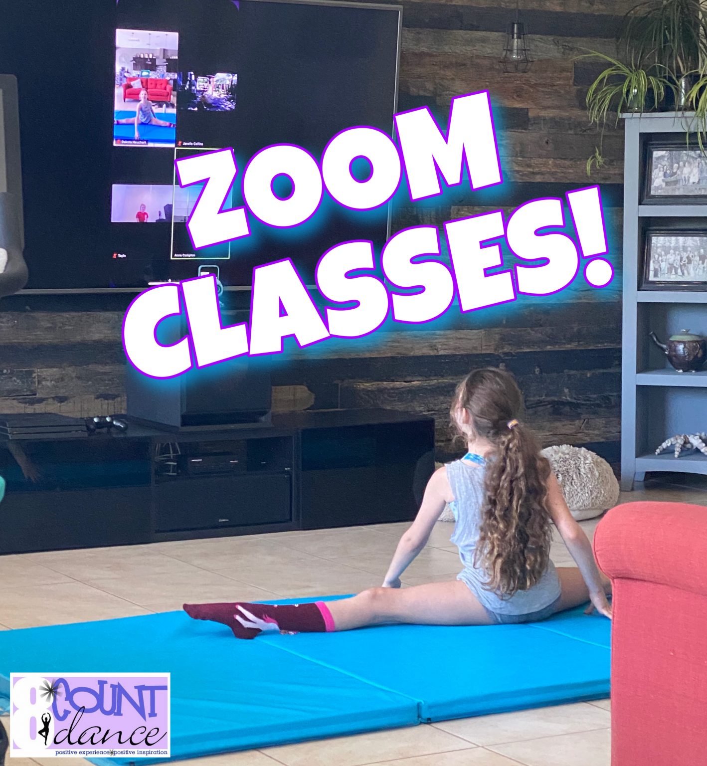 ZOOM CLASSES! 8 Count Dance Studio